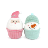 HOLIDAY PLUSH TOY CUPCAKES SET