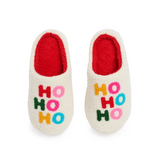 IVORY HO HO SLIPPERS