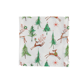 FROLICKING REINDEER PAPER BEVERAGE NAPKINS