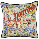 AUSTIN HAND EMBROIDERED PILLOW