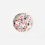 HOLIDAY CHEERS MELAMINE PLATTER- 16"