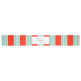 FESTIVE STRIPE PAPER TABLE RUNNER