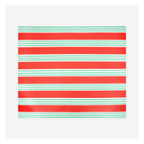 FESTIVE STRIPE PAPER TABLE RUNNER