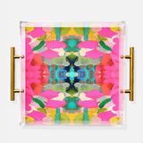 PINK PARADISE LARGE ACRYLIC TRAY