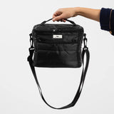 ROAD SNACKS LUNCH BOX - BLACK PUFFER
