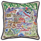 SAVANNAH HAND EMBROIDERED PILLOW