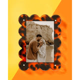 TORTOISE ACRYLIC PICTURE FRAME