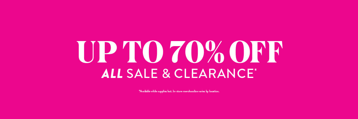 SALE & CLEARANCE