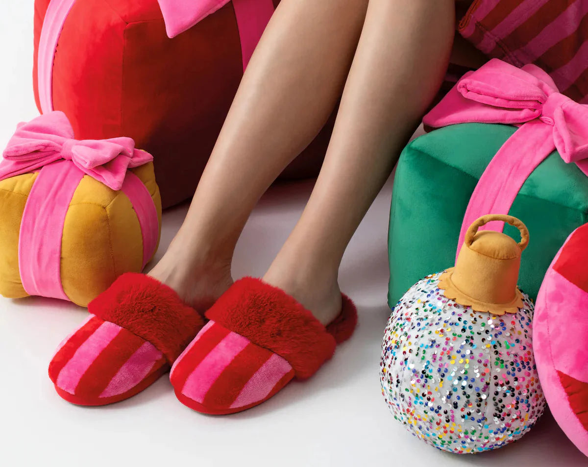 COZY SWEATSHIRTS & SLIPPERS