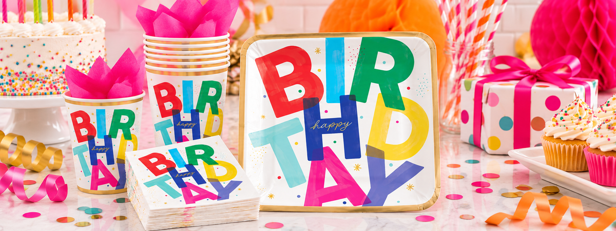 Partyware Plates & Napkins