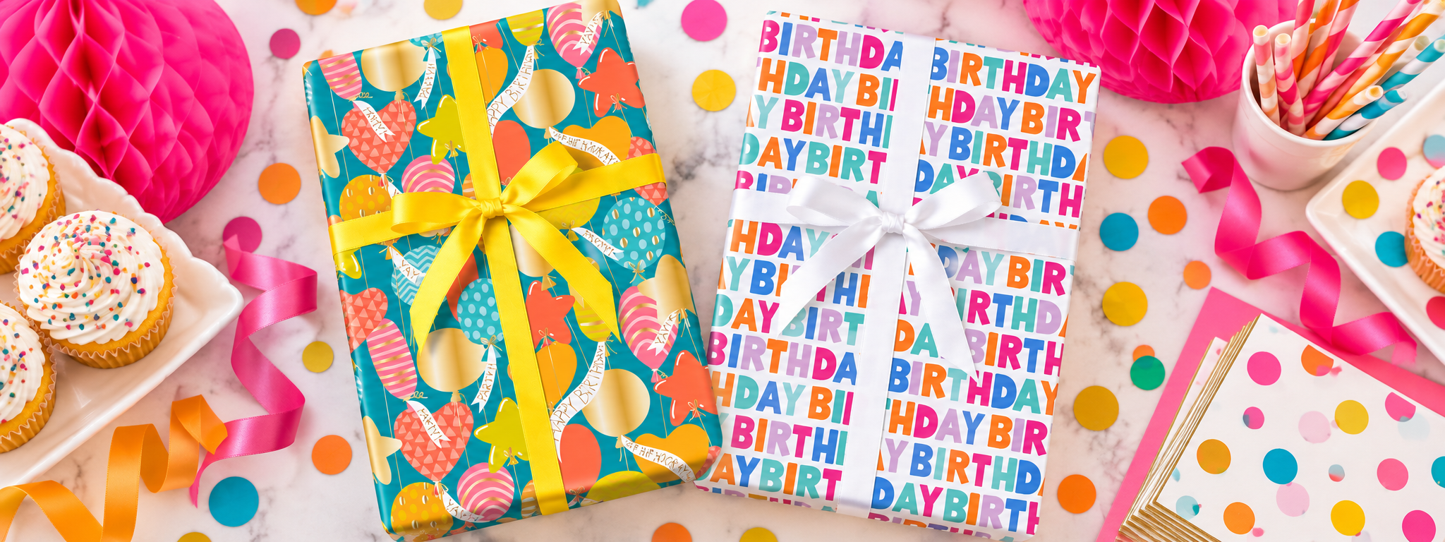 Wrapping Paper, Tissue and Ribbon