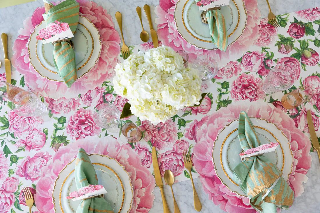 ELEGANT PAPER TABLE SETTINGS