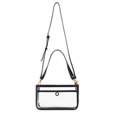 Black Clear Game Day Shoulder Bag
