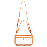 Burnt Orange Clear Game Day Shoulder Bag