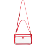Red Clear Game Day Shoulder Bag