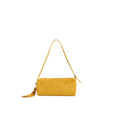 Mustard Kylie Barrel Shoulder Bag