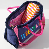 SHIRALEAH CABANA "WEEKEND" TOTE