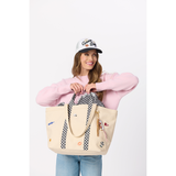 Natural Game Day Tote