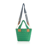 EZRA MINI TOTE CROSS-BODY, GREEN