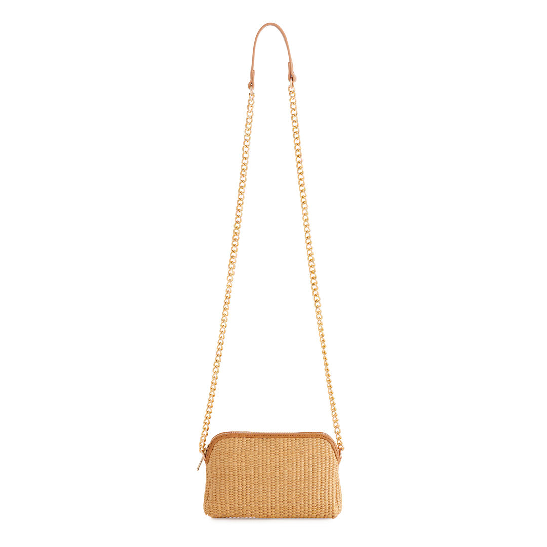 JOSEPHINE STRAW MINI SHOULDER