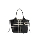 Black & White Ink Robbie Tote