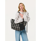 Black & White Ink Robbie Tote