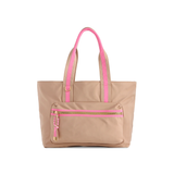 Tan Jet Tote