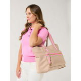 Tan Jet Tote