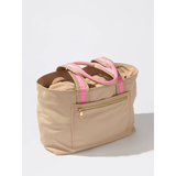 Tan Jet Tote