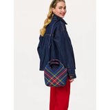 Blue Robbie Plaid Mini Tote