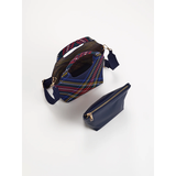 Blue Robbie Plaid Mini Tote
