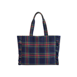 Navy Scottie Ruffle Tote