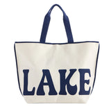 IVORY LAKE TOTE