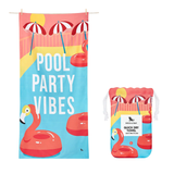 POOL PARTY VIBES LARGE QUICK DRY TOWEL