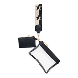 Black Spectator Wristlet