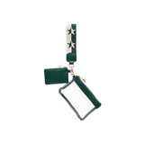 Green Spectator Wristlet