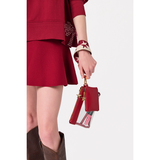 Maroon Spectator Wristlet