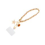 Gold Phone Game Day Chain Wristlet