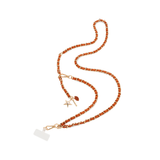 Burnt Orange Game Day Crossbody Phone Chain