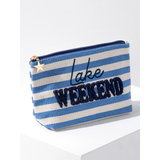 Morgan Lake Weekend Large Zip Pouch
