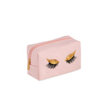 SEQUIN EYELASH ZIP POUCH