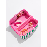 Green Beverly Cosmetic Zip Pouch
