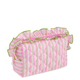 PINK FANCY LARGE ZIP POUCH