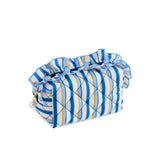 NAVY FANCY SMALL ZIP POUCH