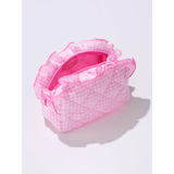 PINK FANCY SMALL ZIP POUCH