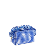 Small Blue Lucy Zip Pouch