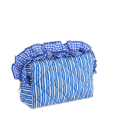 Large Blue Lucy Zip Pouch