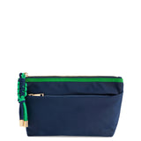 NAVY JET ZIP POUCH