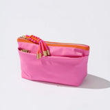 PINK JET ZIP POUCH