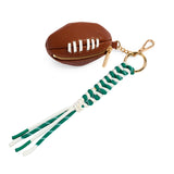 FOOTBALL BAG CHARM/KEY RING